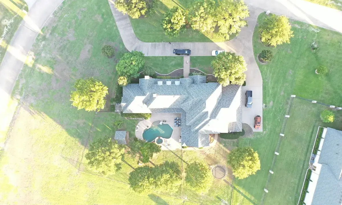 New shingle roof installation on a home in Hilliard